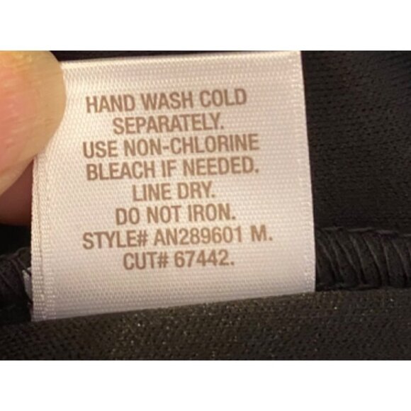 Dressbarn Open Front Jacket & Attached Top Black Metallic Medium - Picture 6 of 11